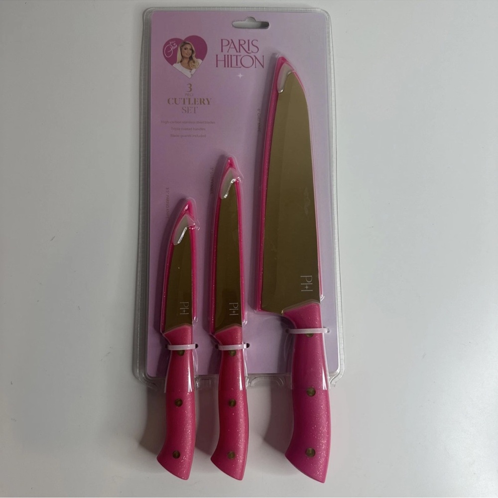 Paris Hilton Pink Cutlery Set